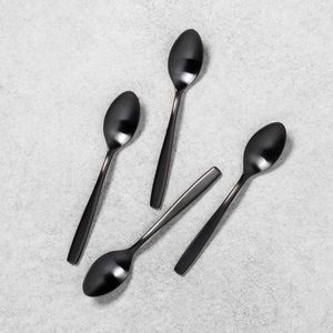 Appetizer Spoon Set Black - Hearth & Hand
